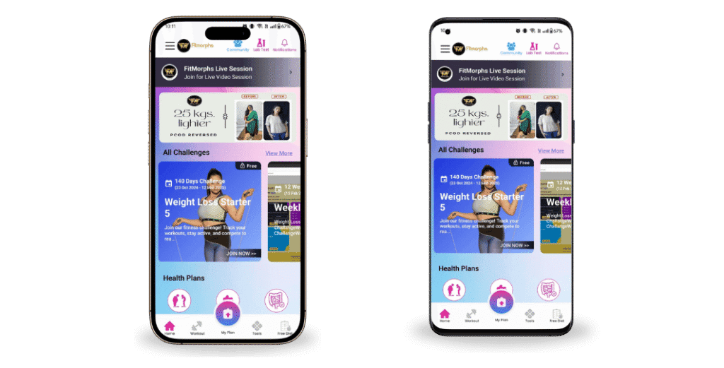 iOS and Android Fitness App Evolution for a Health & Wellness