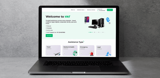 Value Assistance Services (VAS) Platform Delivered to a Startup in Just 3 Months